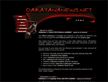 Tablet Screenshot of daikatananews.net